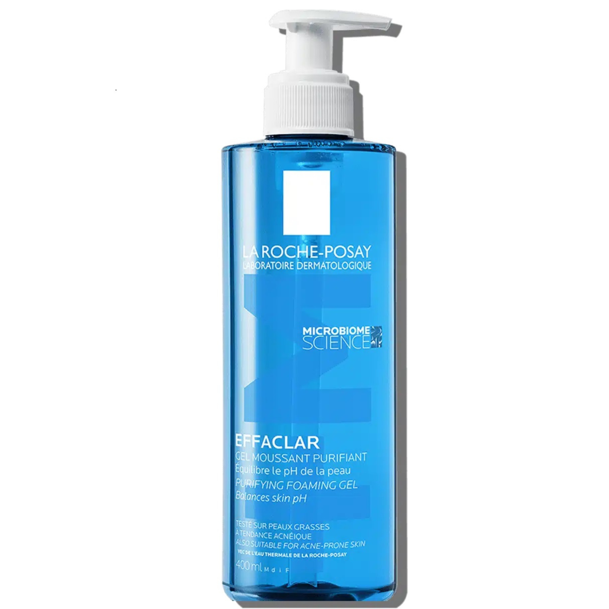 Roche Posay EFFACLAR Gel Moussant Nettoyant Visage Anti Boutons Anti Points Noirs 400ml