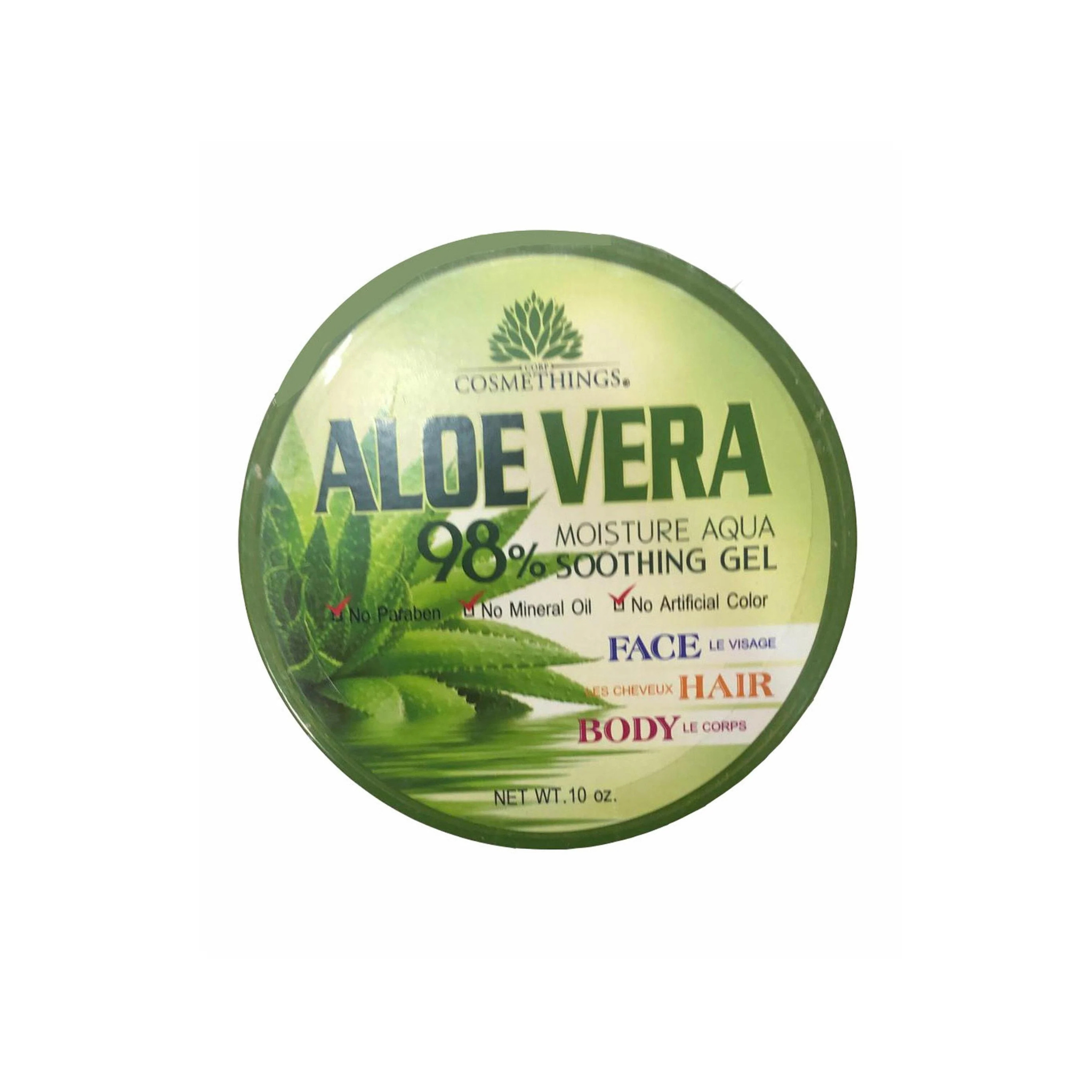 Cosmethings Aloe Vera 98% Soothing Gel (10oz)